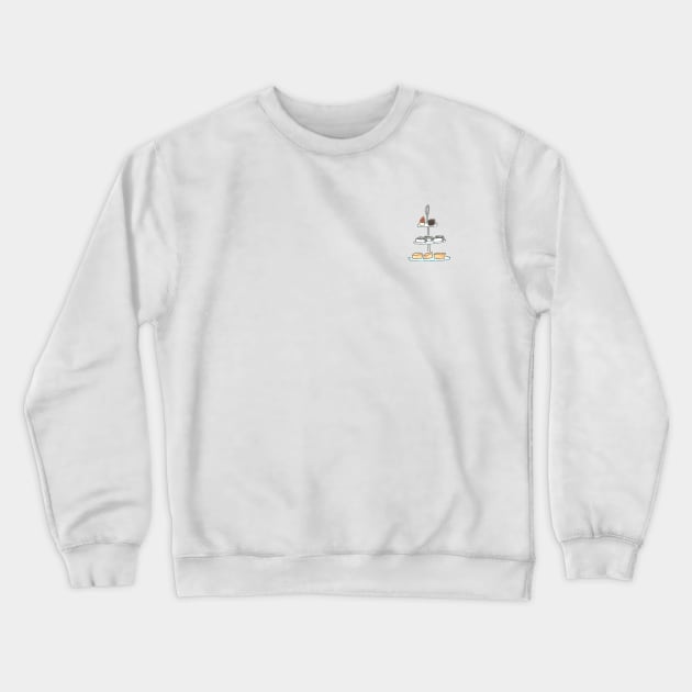 London Icons: Afternoon Tea Crewneck Sweatshirt by buhloop.icons